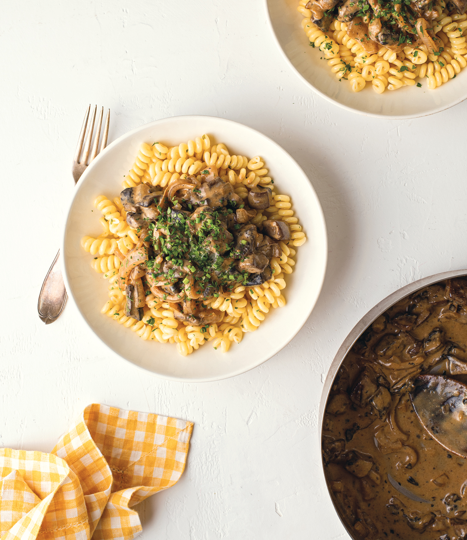 Modern Portobello Stroganoff - Hello Veggie