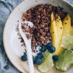 Chocolate Quinoa Breakfast Bowl