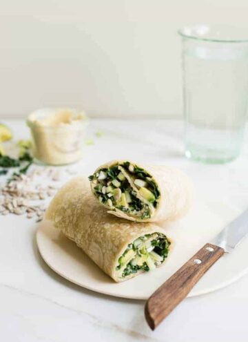 Protein Packed Hummus Wrap Recipe